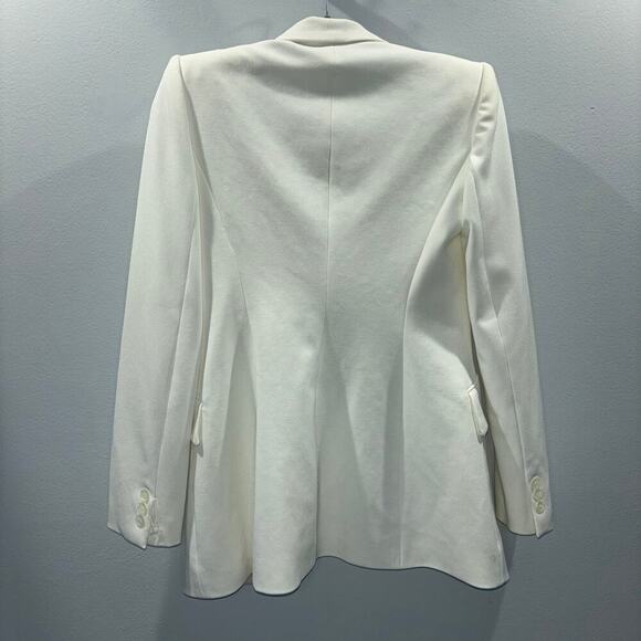 Vintage Vertigo Paris White Blazer | Made in France | Size Small - Picture 9 of 13